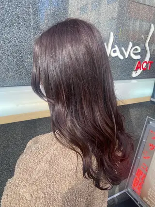 ロング 韓国/インナーカラー 🍑YUI🍑のヘアスタイル