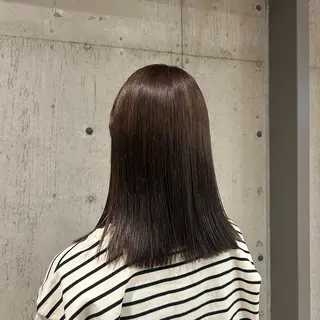 ミディアム カラー モテ艶カラー/ KaRin👼🏻のヘアスタイル