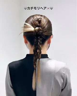 ヘアアレンジ ヘアセット/暖色 /レイヤー 山田寛菜のヘアスタイル