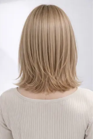 ミディアム カラー 🩵河原 優🩵のヘアスタイル