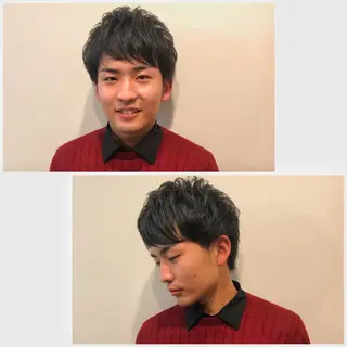 ショート パーマ メンズ skin所属・中村 梨沙のマツエク・マツパデザイン