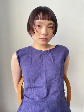 ショート カラー pole所属・【pole】 minaのヘアスタイル