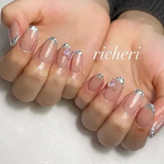 ミディアム ネイル richeri beautyのネイルデザイン