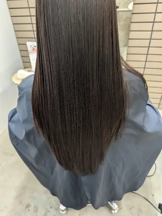 セミロング 中野 雅子のヘアスタイル