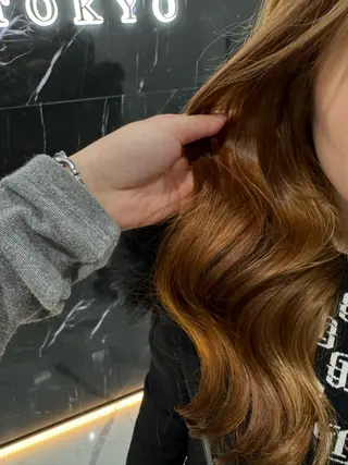 ロング カラー Lapis渋谷本店 Rikoのヘアスタイル