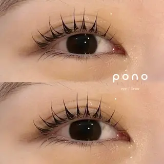 マツエク・マツパ pono大宮東口店 店長🩰AOHA🩰のマツエク・マツパデザイン