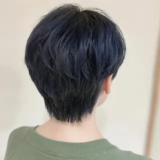 ショート カラー Halo/長居美容室 似合わせカット/ロキのヘアスタイル