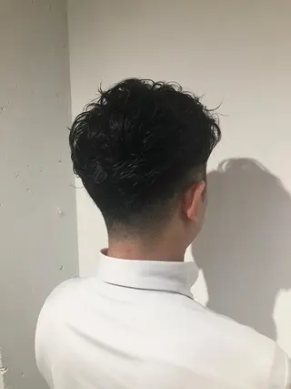 ショート メンズ パーマ 高橋 英彦のヘアスタイル