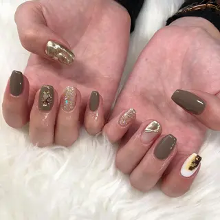 ネイル 西岡 杏のネイルデザイン