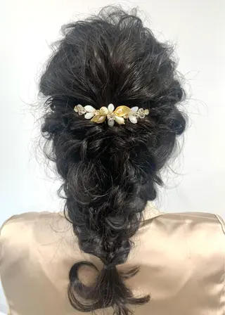 セミロング ヘアアレンジ Stylist 🕊Misakoのヘアスタイル