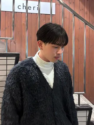 メンズ ボブ/メンズ/パーマ /Tamakiのヘアスタイル