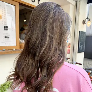 セミロング カラー luve heart's And Be minamisemba所属・脇坂 佳世の眉毛・アイブロウイメージ