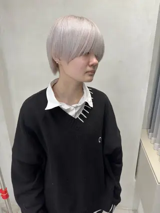 カラー ダメージレスブリーチ 専門美容師/クワさんのヘアスタイル