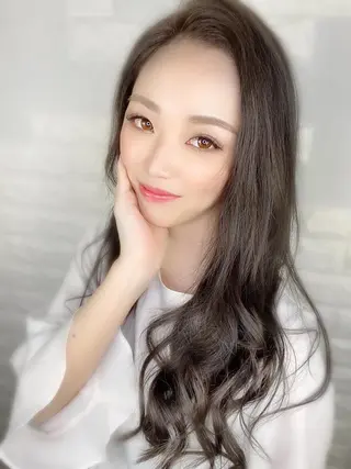 ロング カラー ヘアアレンジ Shelltie Fiel (シェルティフィエル)所属・次世代シールエクステ 錦糸町 小泉 朋之のヘアスタイル