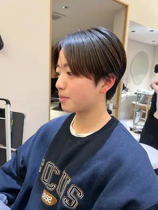 ショート yiye青山店所属・無料カットモデル /yuukaのヘアスタイル