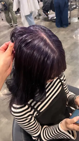 ロング カラー IS所属・横浜美容室/透明感 カラー/レイヤーのヘアスタイル