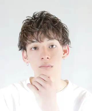 メンズ メンズパーマ/鈴木 雅也/メンズカットのヘアスタイル