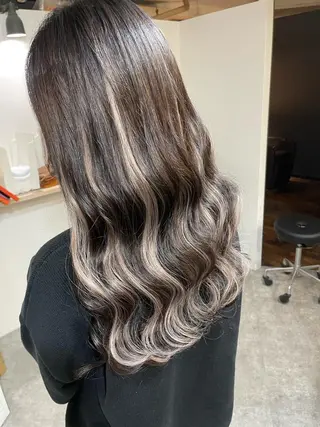 ミディアム カラー ✂️大門 巧✂️ LAFF難波店のヘアスタイル