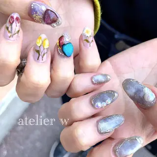 ネイル atelier w/tetoro所属・高橋 わかなのネイルデザイン