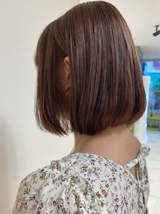 ミディアム カラー ヘアアレンジ 🌈haru🌻 藤沢ハイトーン🌈のヘアスタイル