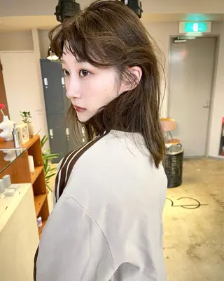 カラー 渋谷/ハイトーン/ 💫airi🪽のヘアスタイル