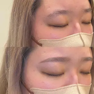 アイブロウ 柔らかい縮毛矯正/ ボブ/北林のヘアスタイル