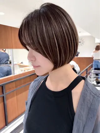 ショート カラー 🌈透明感カラー🌈 🌟吉田祐介🌟のヘアスタイル