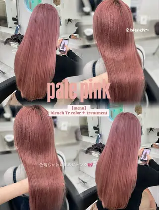 カラー 透ける透明感カラー 🎀anju/渋谷のヘアスタイル