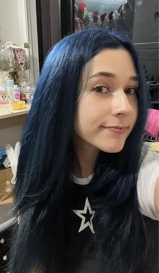 ロング カラー ヘアアレンジ 💎韓国/ レイヤー カット/ 暖色🫧のヘアスタイル