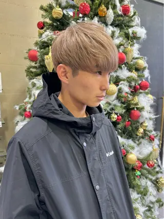 カラー メンズ mens骨格矯正/ 理論パーマ/yuyaのヘアスタイル