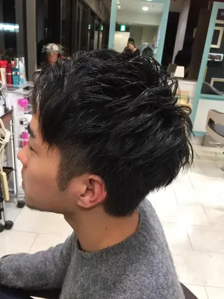 メンズ 🍀アレンジ簡単ヘア ☘️石田万里奈🍀のヘアスタイル