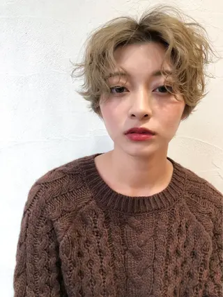 ショート カラー メンズカット特化柏駅 徒歩3分LOUのヘアスタイル