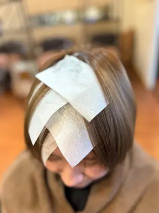 パーマ 森 宇旦のヘアスタイル