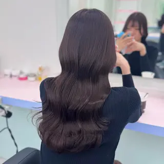 ロング カラー ヘアアレンジ 💘Risa💘/ミ ルクティ/ハイトーンのヘアスタイル