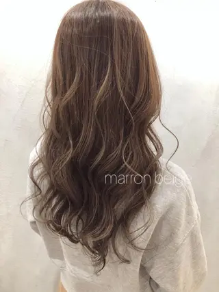 ロング 🧡ミルクティー/ レイヤー🧡ショウナのヘアスタイル