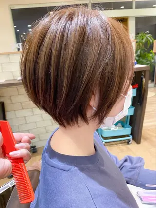 ショート 柳 雄輝のヘアスタイル