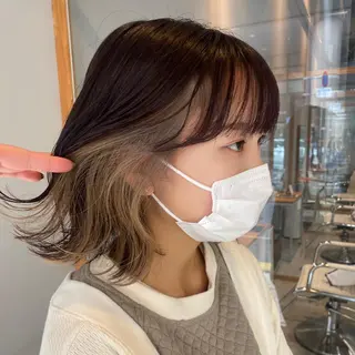 ショート F-card所属・shiga mariaのヘアスタイル