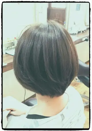 ショート カラー RIN hair factory所属・松本 清輝のヘアスタイル