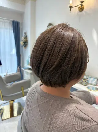 ショート カラー ルミア所属・MASUMI／ 川西能勢口LUMIAのヘアスタイル