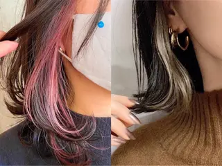 カラー MUSASHI ブリーチカラー◎のヘアスタイル