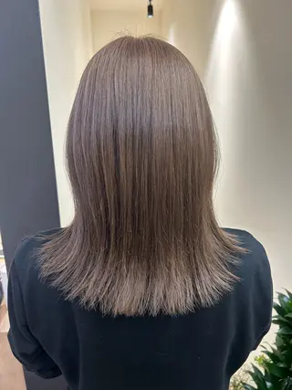 ロング カラー hub hair レイヤー/透明感のヘアスタイル