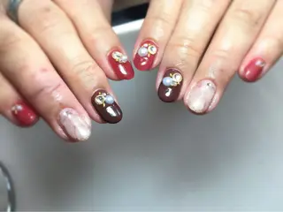 ネイル Aim* 深爪・自爪育成専門店のネイルデザイン