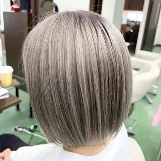 ミディアム カラー 甲田 豪徳のヘアスタイル