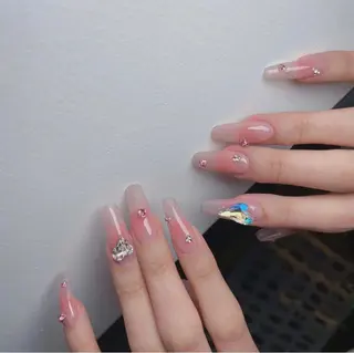 ネイル 長さだし専門店 M2　rikaのネイルデザイン
