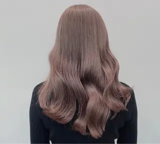 ロング カラー ☁️グレージュカラー TAKUYA☁️のヘアスタイル