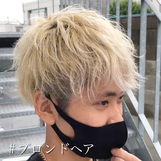 ショート カラー メンズ ⭐️メンズ特化⭐️ 上杉俊祐のヘアスタイル