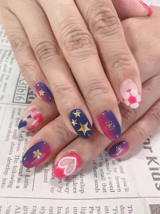 ネイル 森山 舞のネイルデザイン