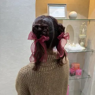 セミロング 🫧aika/大宮 /暖色系カラー🫧のヘアスタイル