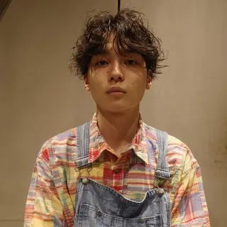 パーマ メンズ 🌈圧倒的デザイン パーマ　関和希のヘアスタイル