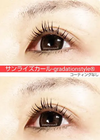 マツエク・マツパ 🎼グラデーション スタイル札幌♫*⁠✧のマツエク・マツパデザイン